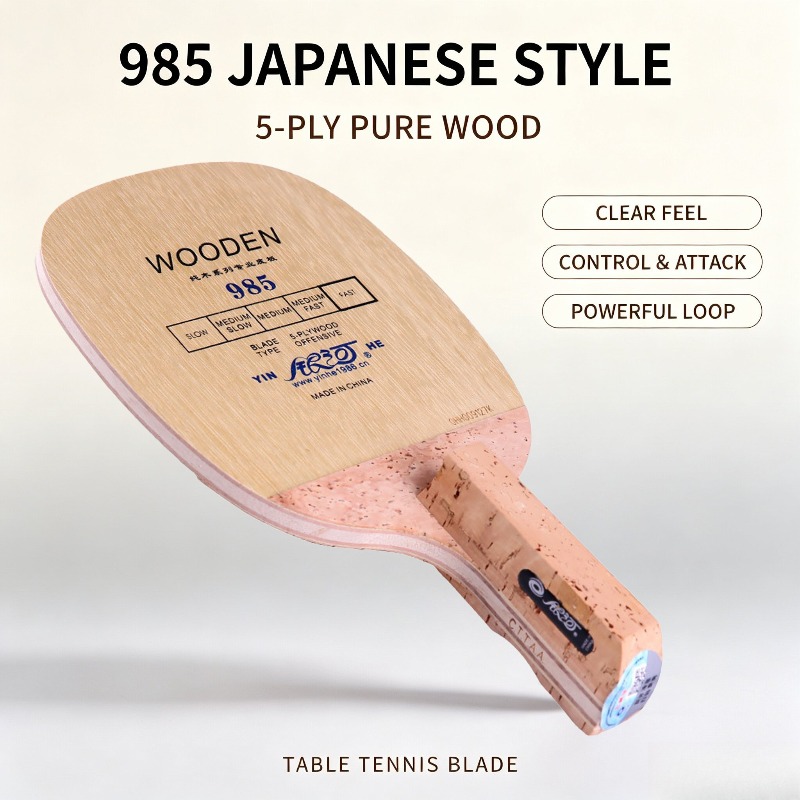 Table Tennis Usa - YINHE 985 Japanese Penhold Table Tennis
