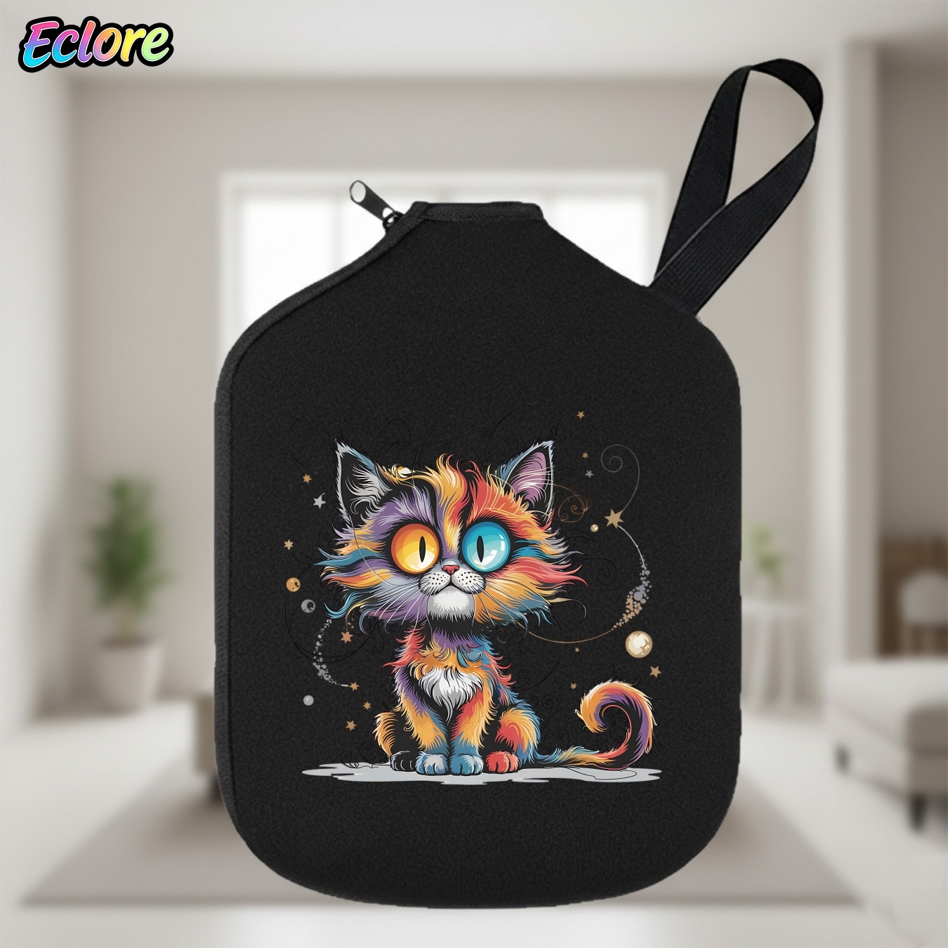 Table Tennis Usa - Galaxy Star Cat Pickleball Paddle Bag