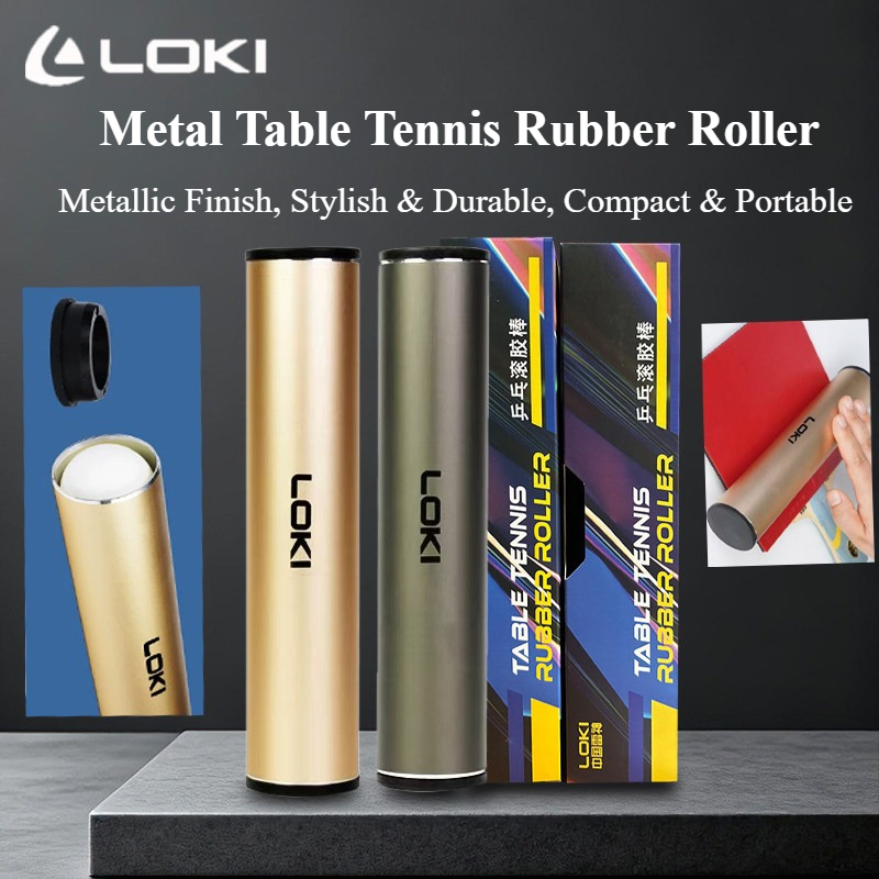 Table Tennis Spin - LOKI Metal Table Tennis Rubber Roller