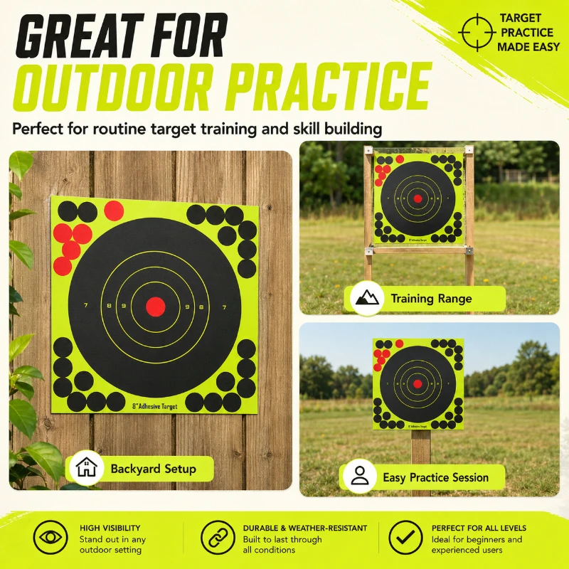 Round Bullseye Splatter Target - đánh giá và giá Practice Target Board