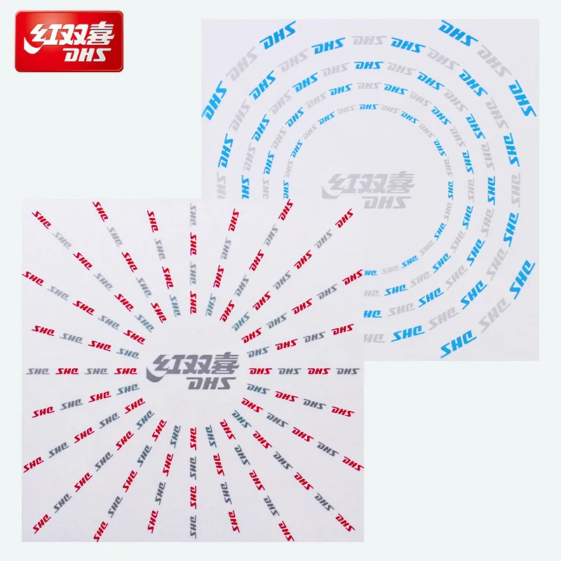 1/2PCS DHS Table Tennis Racket - đánh giá và giá Table Tennis Rubber Protective Film