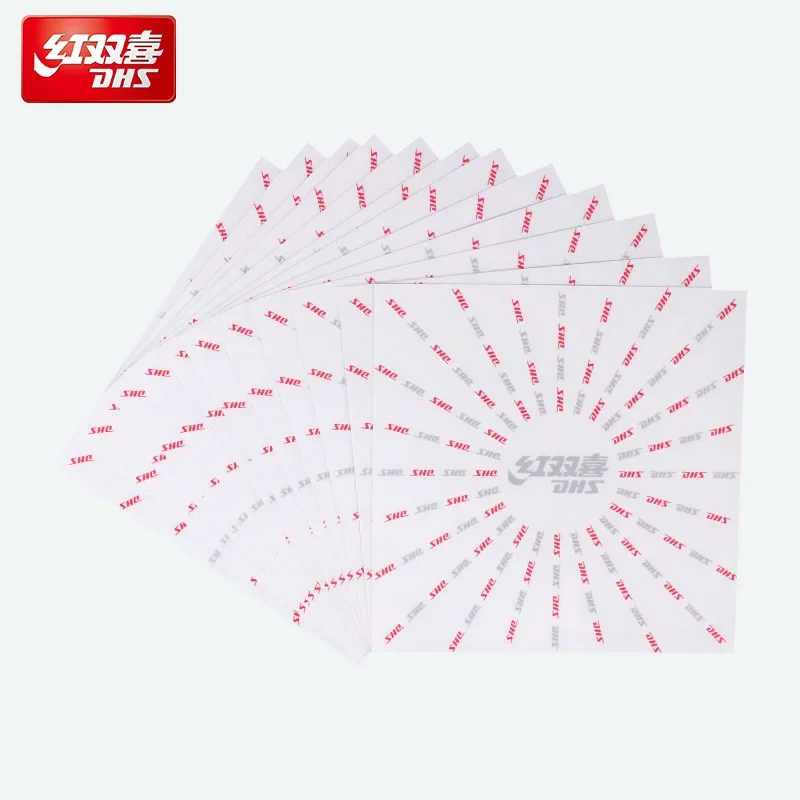 1/2PCS DHS Table Tennis Racket - đánh giá và giá Table Tennis Rubber Protective Film