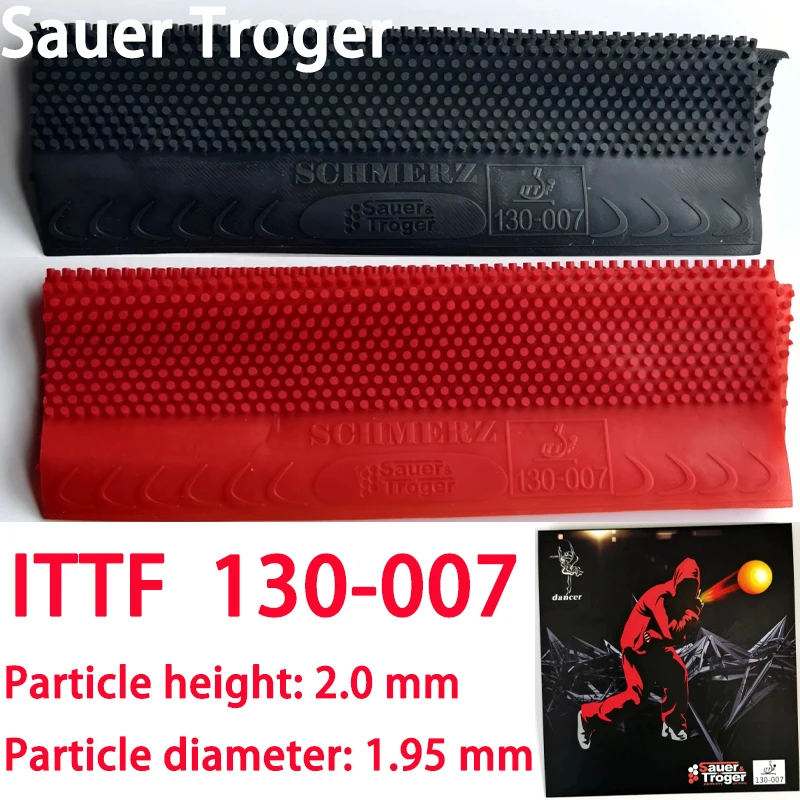 Sauer Troger Dancer 007 Single - đánh giá và giá Table Tennis Spin