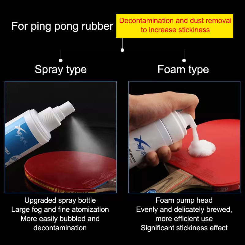 100ml Rubber Cleaner Spray Spe - đánh giá và giá Table Tennis Rubber Protective Film